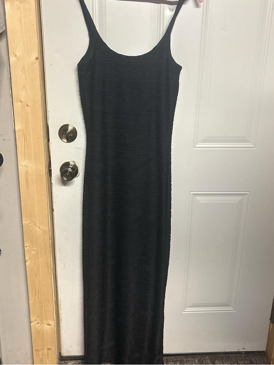 Shape FX Dresses & Skirts - Vintage Black Slim Maxi Slip Dress - Womens